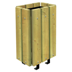 3 corbeilles bois MÉROPA