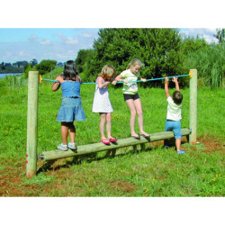 Jeu d'équilibre extérieur ROULEAU D'ÉQUILIBRE