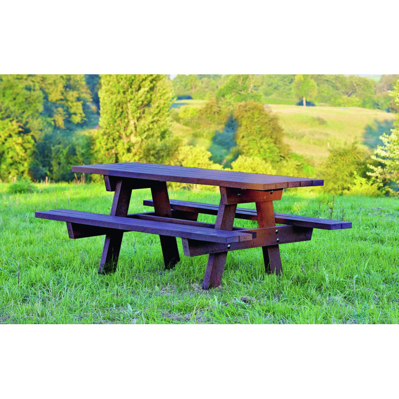 Table pique-nique recyclée ÉCO