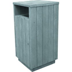 Corbeille publique recyclée BATEN
