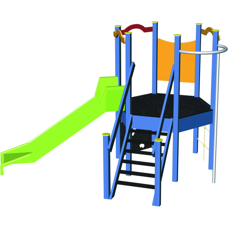 Structure de jeu métal CYCLONE ALU