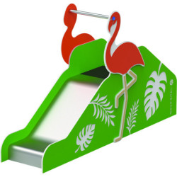 Petit toboggan LE FLAMANT ROSE