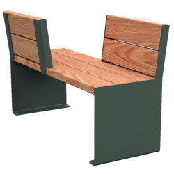 Banc face à face