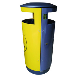 Corbeille de tri enfants SMILEY 2 FLUX