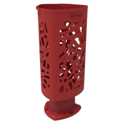2 bancs plastique MIRFAK + 1 corbeille CANCRI OFFERTE