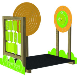 Jeu d'extérieur en bois LE TRAIN LOISIRS