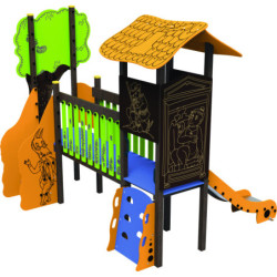 Jeu plein air LE PETIT CHAPERON ROUGE 2