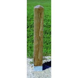 Borne en bois anti-stationnement COURONNE