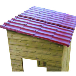 Abri de bus en bois NAOS