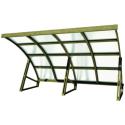 Abri cycles en bois COLIN