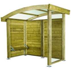 Abri bus bois MOUETTE