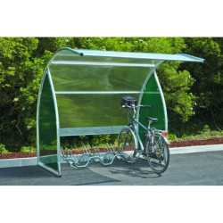 Support vélo acier 6 places