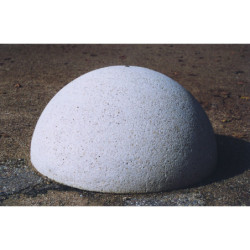 Borne demi-sphère en béton...