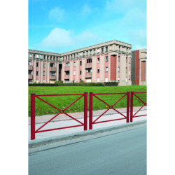 Barrière croix de St André...