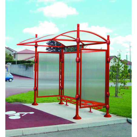 Abri vélo et moto alu DÉCO