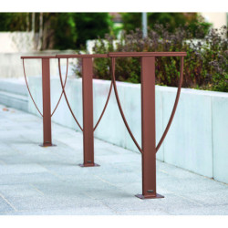 Appui vélos acier LISBONNE