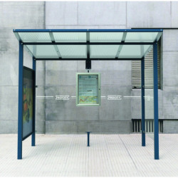 1 bardage + 1 vitrine + option vitrine horaire