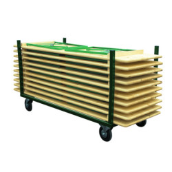 Chariot pour tables de...