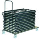Chariot pour tables pliantes 1200 x 800 mm