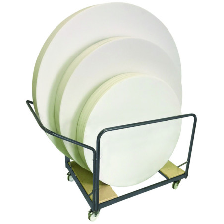 Chariot pour tables rondes pliantes PLUS
