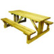 Ensemble table et banc MEN
