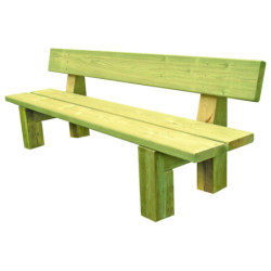 Banc et banquette bois CAYREL