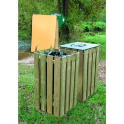 Corbeille de rue tri...