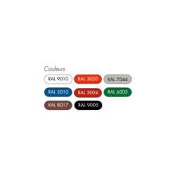 Banc bois et acier ACAMAR