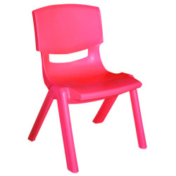 Chaise maternelle plastique...
