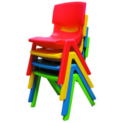 Chaise maternelle plastique RINIA