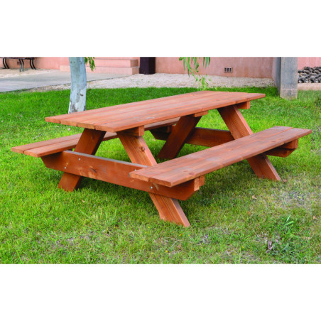 Table pique-nique bois