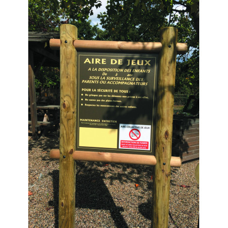 Panneau sans pictogrammes âges