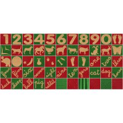 Dalles amortissantes unies et avec motifs