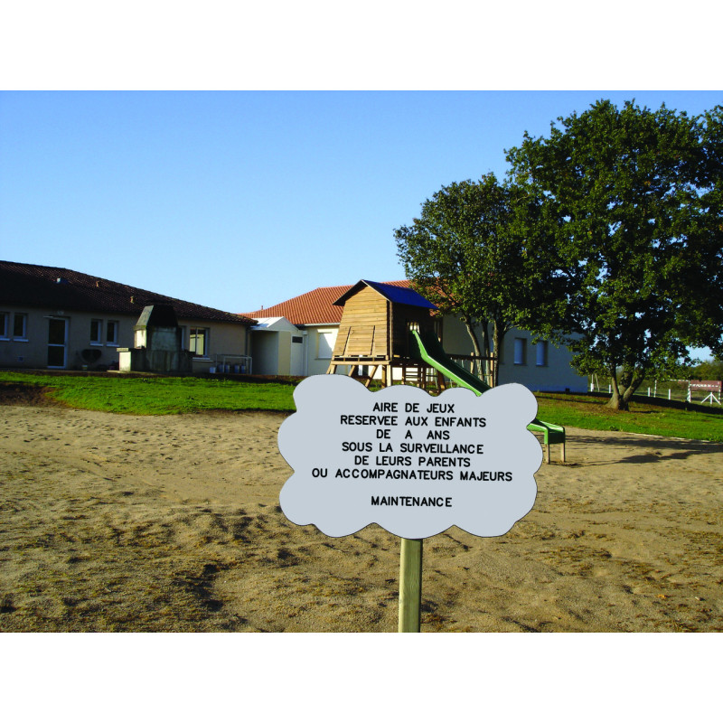 Panneau informatif NUAGE