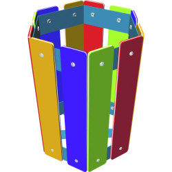 Corbeille ARC EN CIEL