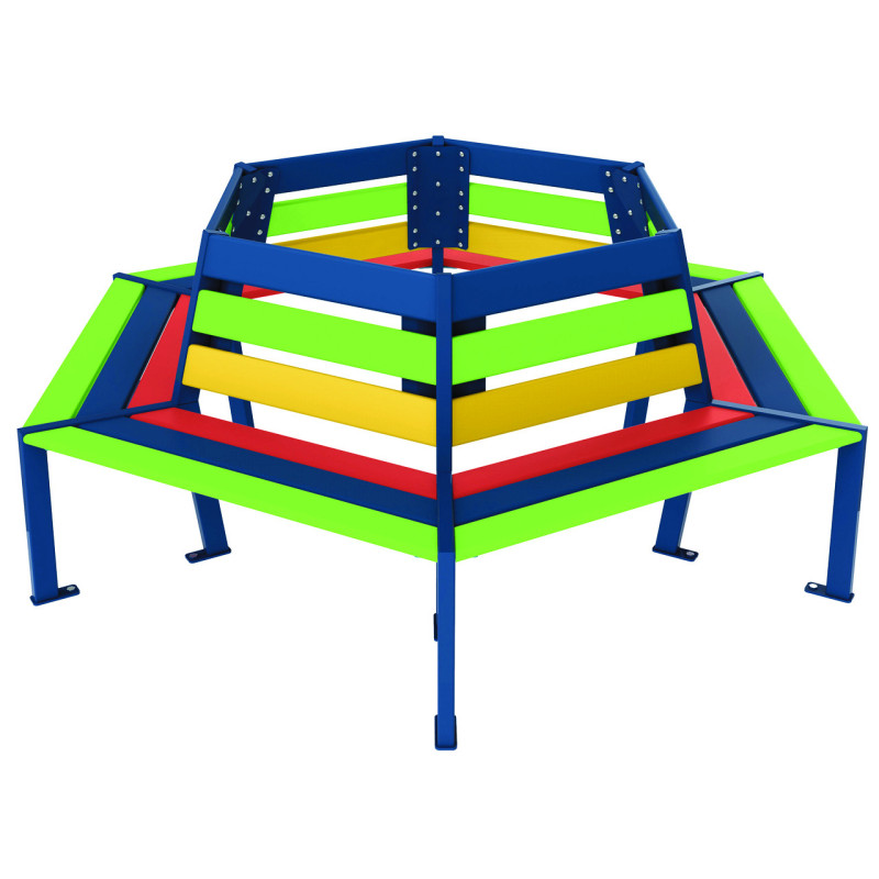 Banc tour d'arbre enfant SILAOS