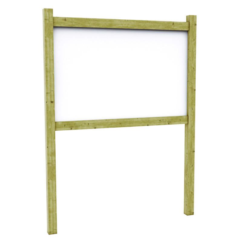 Panneau info bois CLARIS