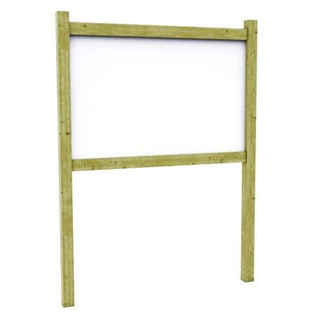 Panneau info bois CLARIS