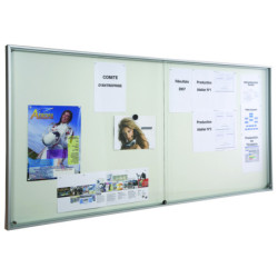 Vitrine coulissante...