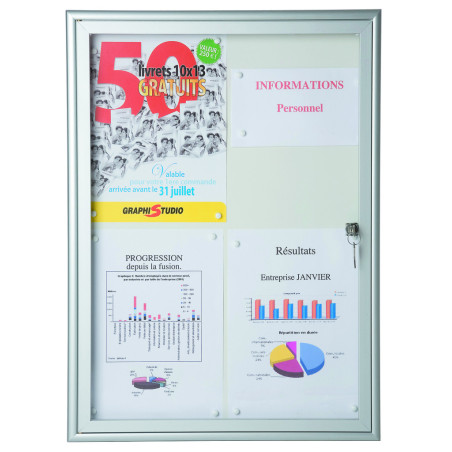 Vitrine d'affichage intérieur YMIR