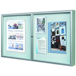 Vitrine 1000 DOUBLE BATTANTS