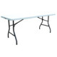 2 tables valise polyéthylène PRATIK