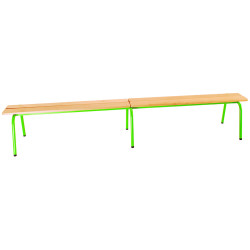 Banquette maternelle 2 lames