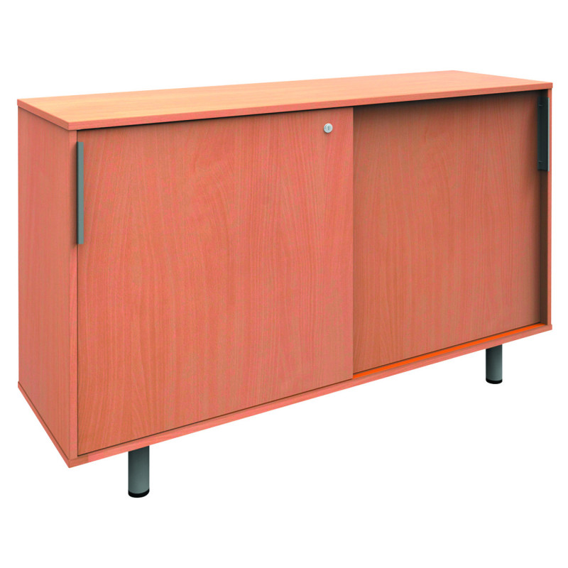 Meuble bas portes coulissantes