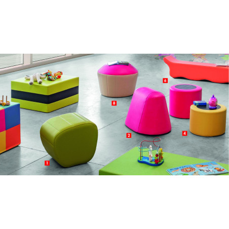 1 : Chamallow2 : Fraise Tagada4 : Réglisse haut. 260 mm intérieur noir6 : Réglisse haut. 330 mm intérieur noir8 : Cupcake embase