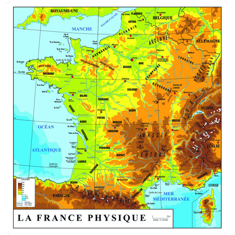Carte de France