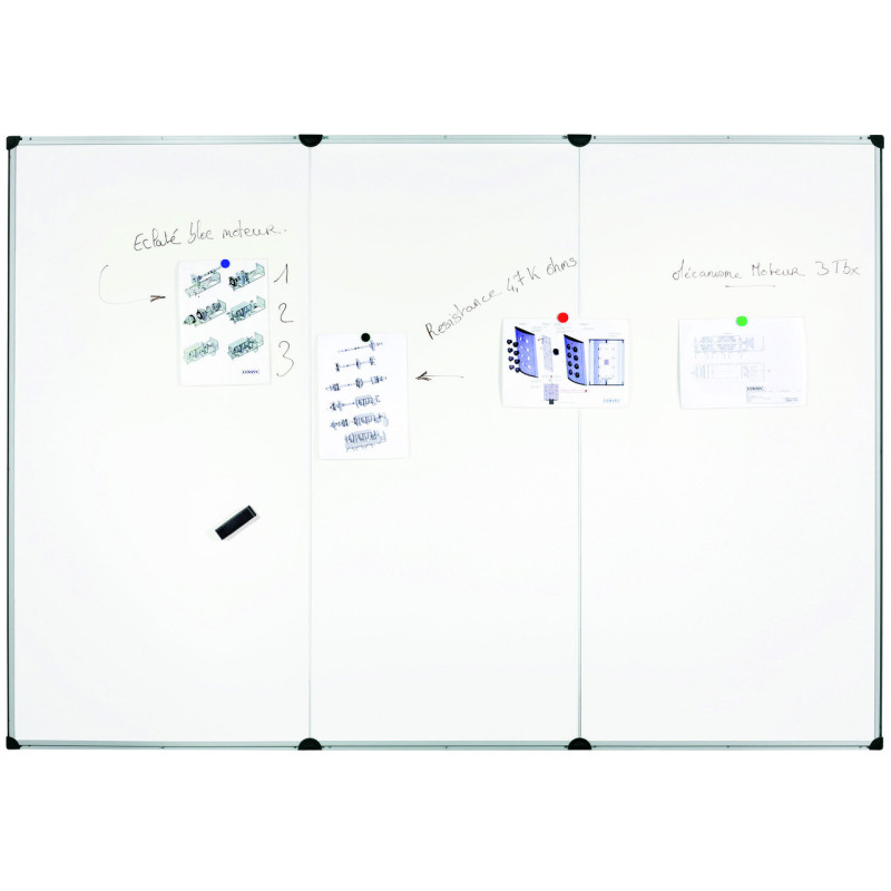 Mur d'écriture blanc