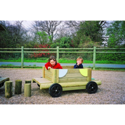 Wagon bac à sable