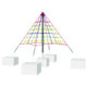 Jeu pyramide de cordes LUDOVIA