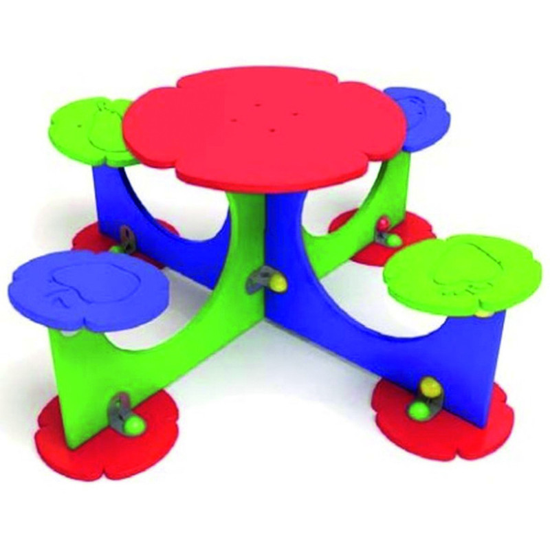 Table d'extérieur enfants 4 places GRIGNOTE